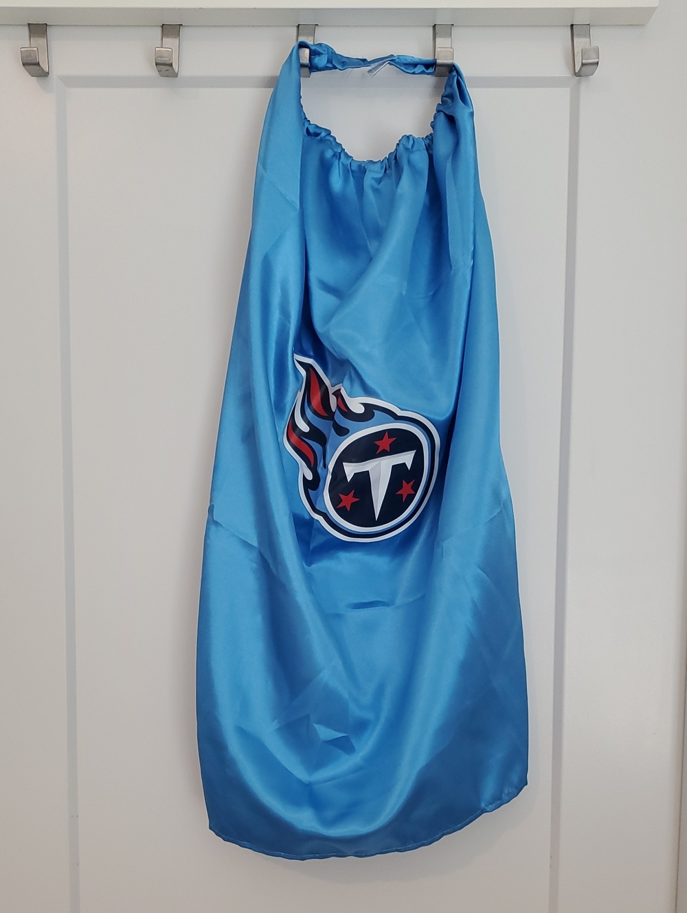 Tennessee Titans Kids Cape - Light Blue Team Logo